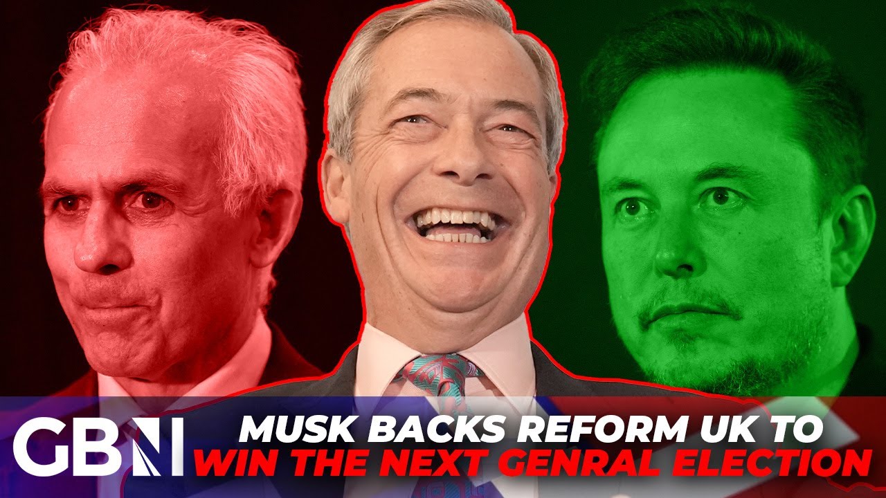 Nigel Farage hails ‘HUGE RELIEF’ as ex-deputy leader QUITS and Elon Musk backs Reform UK