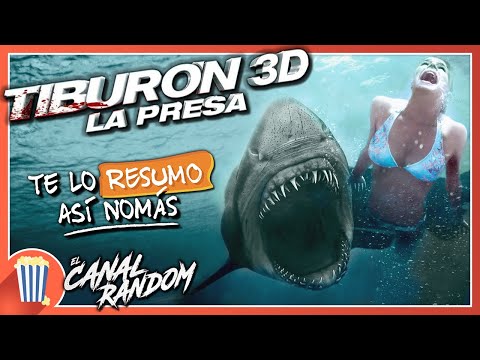 ERRORES de TIBURON 3D con TE LO RESUMO ASI NO MAS Crítica y Review SHARK NIGHT