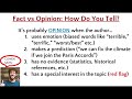 Identifying Facts and Opinions