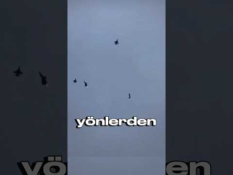 9 F-16 Aynı Anda Bir Üsse Nasıl Saldırır? 🛬🌀🎯🤯