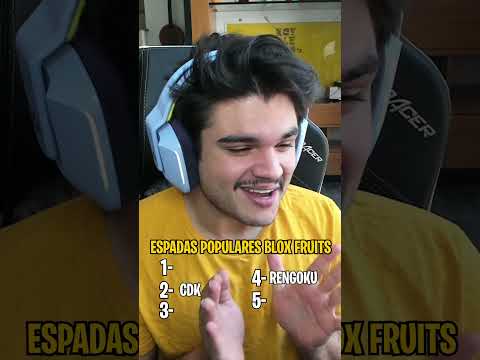 ADIVINHE O TOP 5 Espadas Mais Populares do BLOX FRUITS #shorts