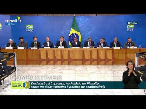 Coletiva de imprensa no Palácio do Planalto
