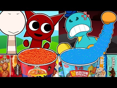 Incredibox Sprunki vs Poppy Playtime Chapter 4 Convenience Store MUKBANG COMPLETE EDITION |Animation