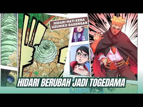 LUAR BIASA!!! SEKALI DIHAJAR UZUHIKO RASENGAN, HIDARI LANGSUNG HANCUR DAN JADI "TOGEDAMA"