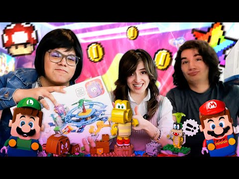 ¡CREAMOS EL MUNDO DE LEGO MARIO! | Zona Fugaz Ft. @novaxs