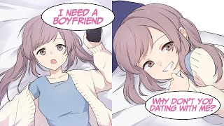 [Manga Dub] My cute friend looks down on me and asks "Don't you want a girlfriend like me?" [RomCom]