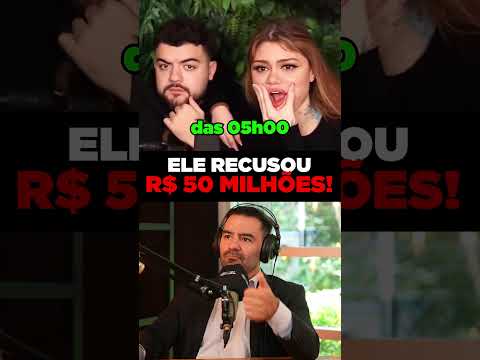 FELCA DIZ QUE RECUSOU R$50 MILHÕES PARA DIVULGAR APOSTAS!