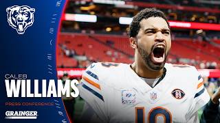 Caleb Williams on preparing for Patriots | Press Conference