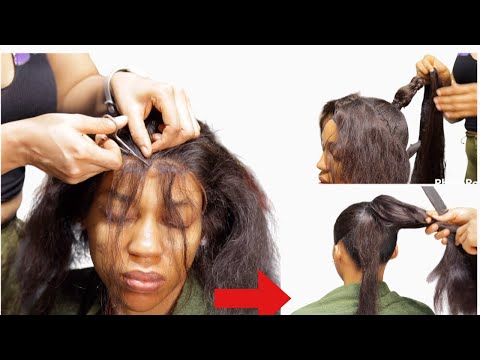 Saloon Work : Watch Me Style Her Hair