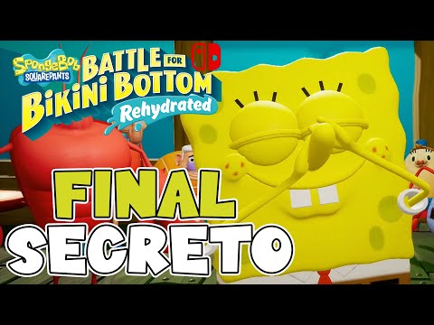 ¡FINAL CON 100 ESPÁTULAS DE ORO! | PARTE #21 | BOB ESPONJA: BATTLE FOR BIKINI BOTTOM - REHYDRATED