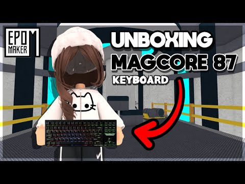 Unboxing Epomaker Magcore 87  @Epomaker