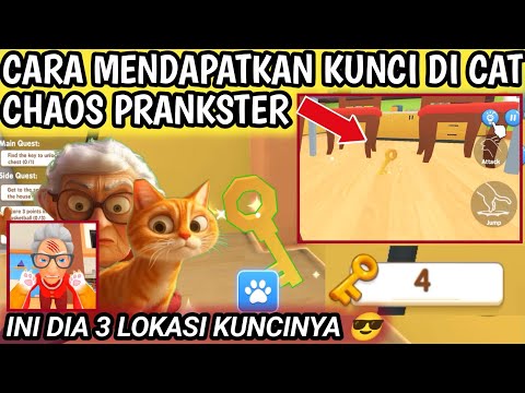 Cara Mendapatkan Kunci Di Game Cat Chaos Prankster || Cara Dapat Kunci Di Cara Chaos Prankster