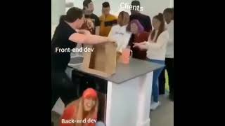 front-end developers and back-end developers #programming #frontenddeveloper #backenddeveloper