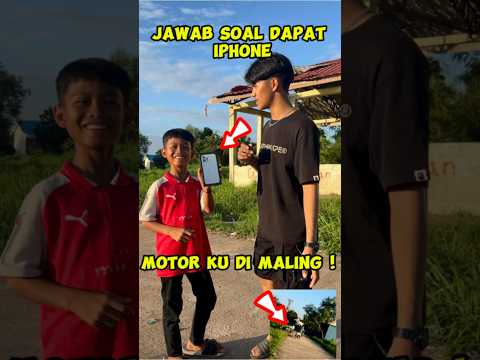 Prank bocil malah di prank balik iPhone dan motor gw dibawak kabur #fypshorts #comedy #prank #viral