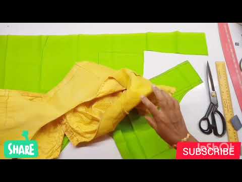 Blouse Cutting and Stitching, very easy method, tailoring tips, blouse cutting tricks, cutting tips