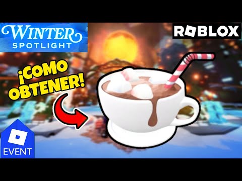 ¡COMO CONSEGUIR UNA TAZA DE CHOCOLATE CALIENTE GRATIS! 🎄|EVENTO NAVIDAD ROBLOX❄️