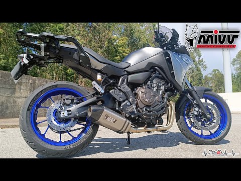 PURE SOUND!!! MIVV Speed Edge FULL EXHAUST | Yamaha Tracer 7