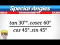 Trigonometric Ratios and Triangle Properties
