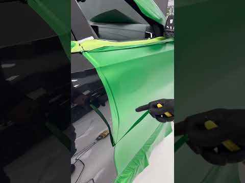 Celtics Green Wrapped BMW X6M. Ballin' Like Tatum. #asmr #automobile #wrap #carwrap #wrapping #bmwx6