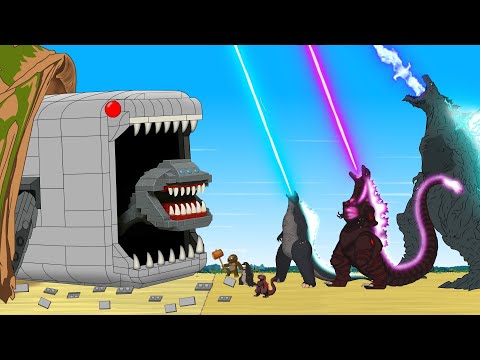 If GODZILLA & KONG vs Built A LEGO The Bloop & Sea Monster El Gran Maja: Story of Transformation??