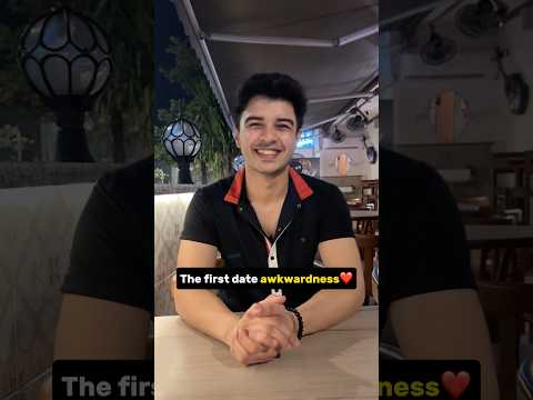 First date awkwardness ❤️🧿#shorts