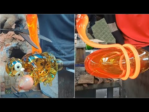 From Molten Glass To Satisfying Art | The Skill, Craftsmanship, And Artistry Of Glassblowing