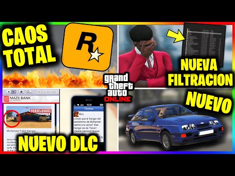 Nueva ACTUALIZACION! OFICIAL: Nuevo DLC! CAOS TOTAL en ROCKSTAR! Nueva FILTRACION & COCHE GTA Online