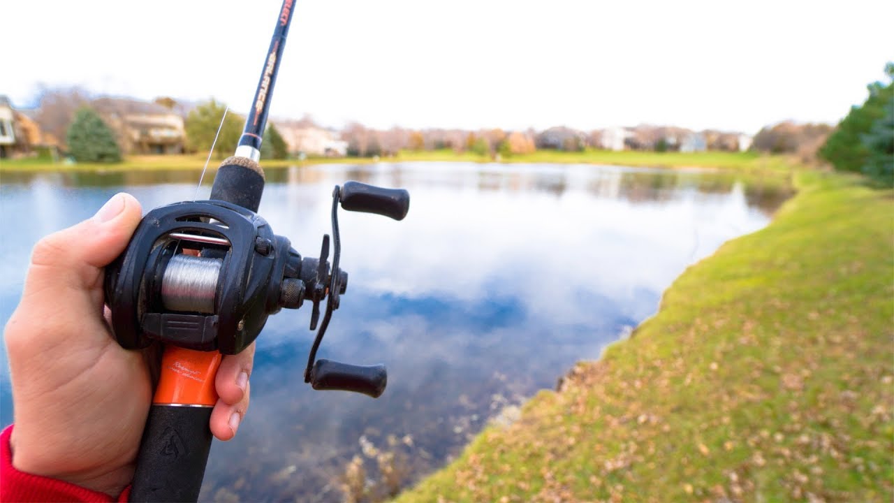 Fishing a SECRET Pond (Kicked Out)