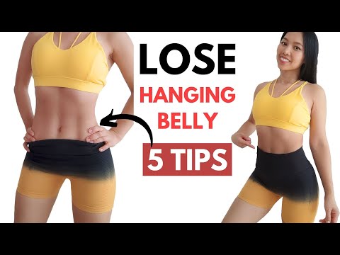 5 Tips to effectively lose hanging belly post pregnancy, best lower abs workout for mom's belly