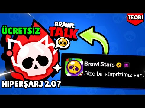 SUPERCELL AÇIKLADI📣 HERKESE ÜCRETSİZ ÖDÜL VEREN HİPERŞARJ ETKİNLİĞİ🎁 Brawl Stars Brawl Talk Teori