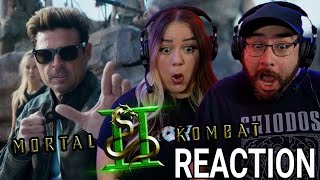 MORTAL KOMBAT 2 Official Trailer REACTION | MK2 | Johnny Cage is here!