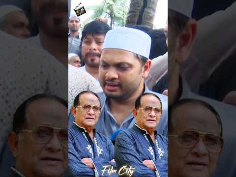 রাজ্জাকের মৃ"ত্যুতে কেঁদে কি বললেন ছেলে সম্রাট দেখুন || Razzak son Somrat #shorts #razzak #viral