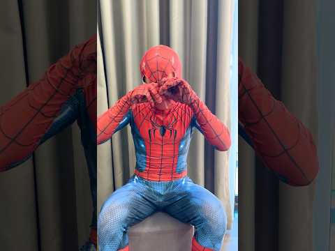GreenMan comedy: Spider-Man won't share his cake #spiderman