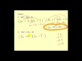 Factoring Trinomials Using Grouping