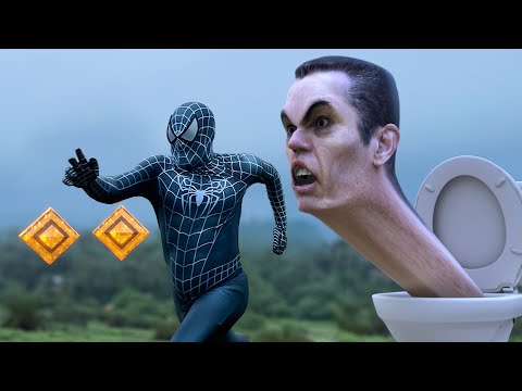 Superheroes- VENOM SPIDERMAN vs SKIBIDI-TOILET In Real Life