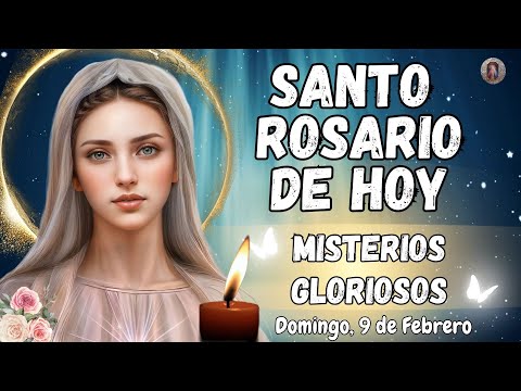 SANTO ROSARIO📿 DE HOY. MISTERIOS GLORIOSOS. DOMINGO, 9 DE FEBRERO. #rosario