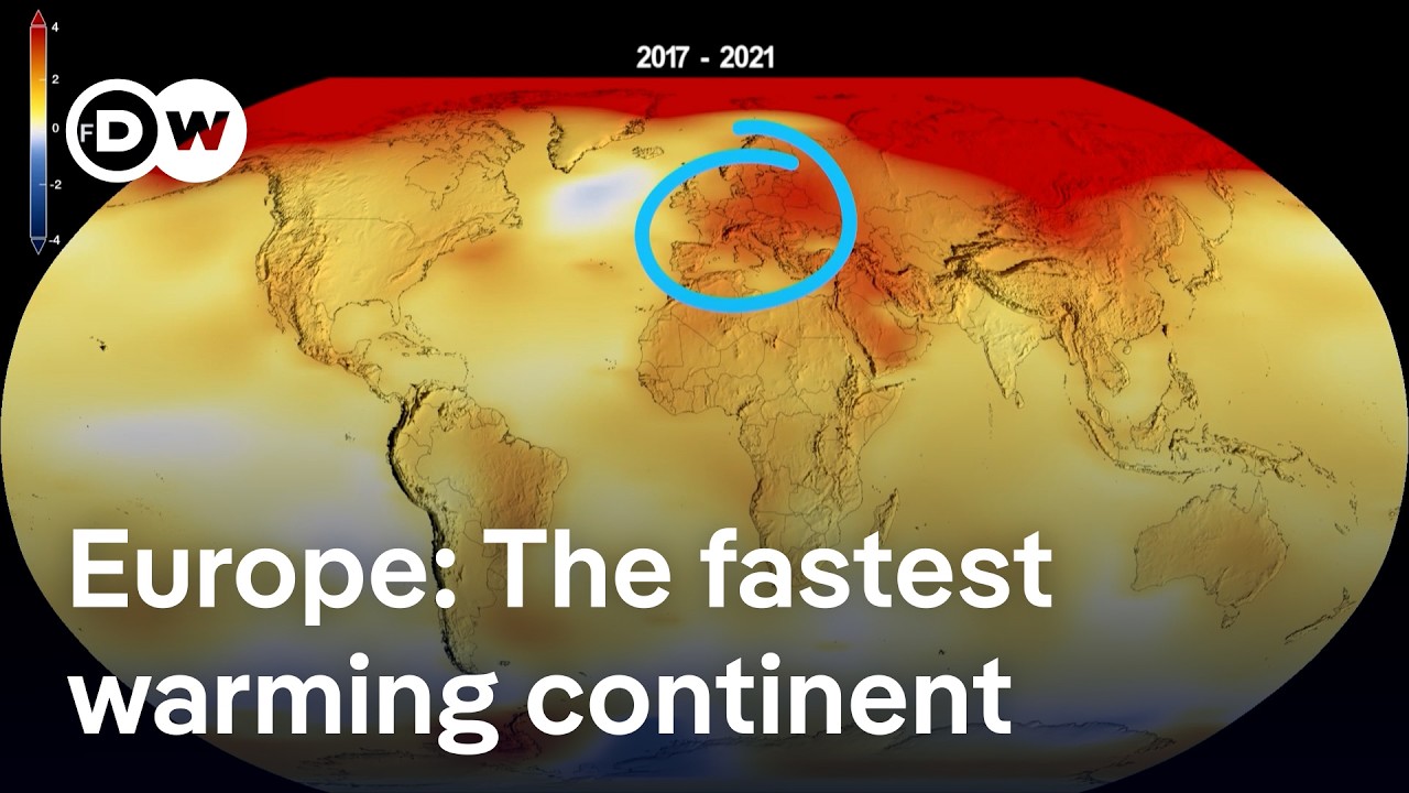 Why Europe is the world’s fastest warming continent | DW News