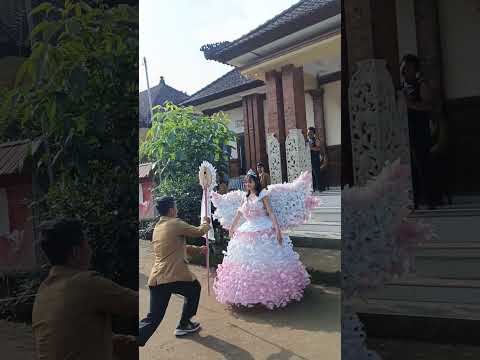 wow putri bergaun pink #bidadari #pengantin #sakura #pilihmana #pink #cantik