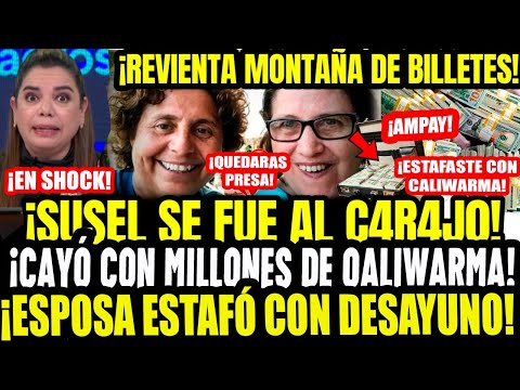 CAYÓ SUSEL! MILAGROS EXPLOT4 CONTRATOS MILLONARIOS DE QALI WARMA CON ESPOSA DE SUSEL PAREDES