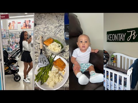 Baby Nursery Update, Tired Mama, Homemade Baby Purées, Our Routine | 24 HOURS WITH A 5 MONTH OLD