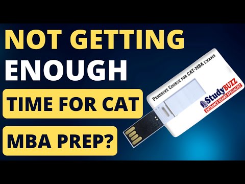 Busy due to office or college? How to prepare CAT 2025 preparation?