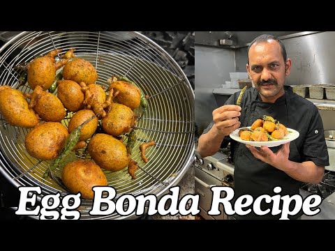 Egg Bonda | Bonda Recipe Street Style | Egg Bajji Recipe | Egg Pakoda Recipe | Masala anda Bonda
