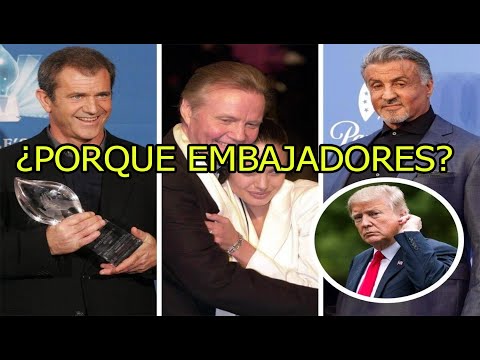 ¿QUE HAY DETRAS DE LOS EMBAJADORES DE TRUMP? #trump #hollywood #cinema