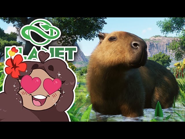 CAPYBARA Hot Springs Here We Come!! ?? Planet Zoo: Wetland's Animal Pack Announcement
