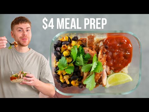 I Prepped 5 Meals for $4 Each That Actually Tastes Good