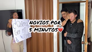 NOVIOS POR 5 MINUTOS🥺💔 / Marlon Garzón