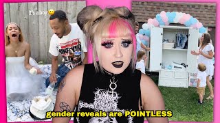 gender reveals on tiktok are INSANELY annoying.. 