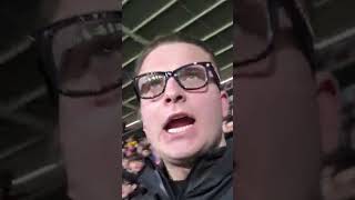 Reazione al gol di Dodo dallo stadio Cremonese Fiorentina 1-4 #viral #viralvideo #fiorentina