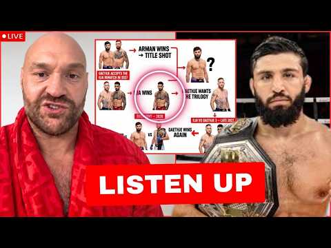 NEW LEAKED UFC CHAOS! Things JUST Got PERSONAL? Tyson Furry Is FURIOUSE! Tsarukyan vs Gaethje?