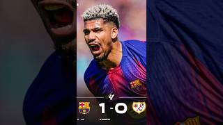 Barca Fan Reacts To Araujo's HUGE Goal vs. Rayo Vallecano 🔥 🦍